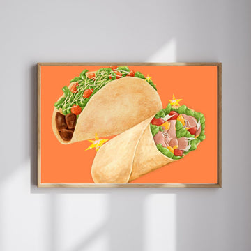 Tastes on the Wall Size (A4)