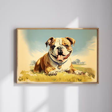 Retro Woofs Size (A4)