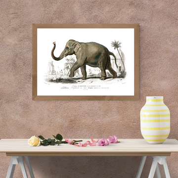 Echo of the Wild (Elephant) Size (A4)