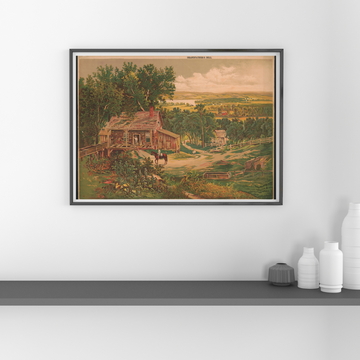 Twilight in the Town Size (A4)