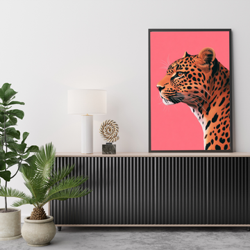 Fierce in Blush Size (A4)