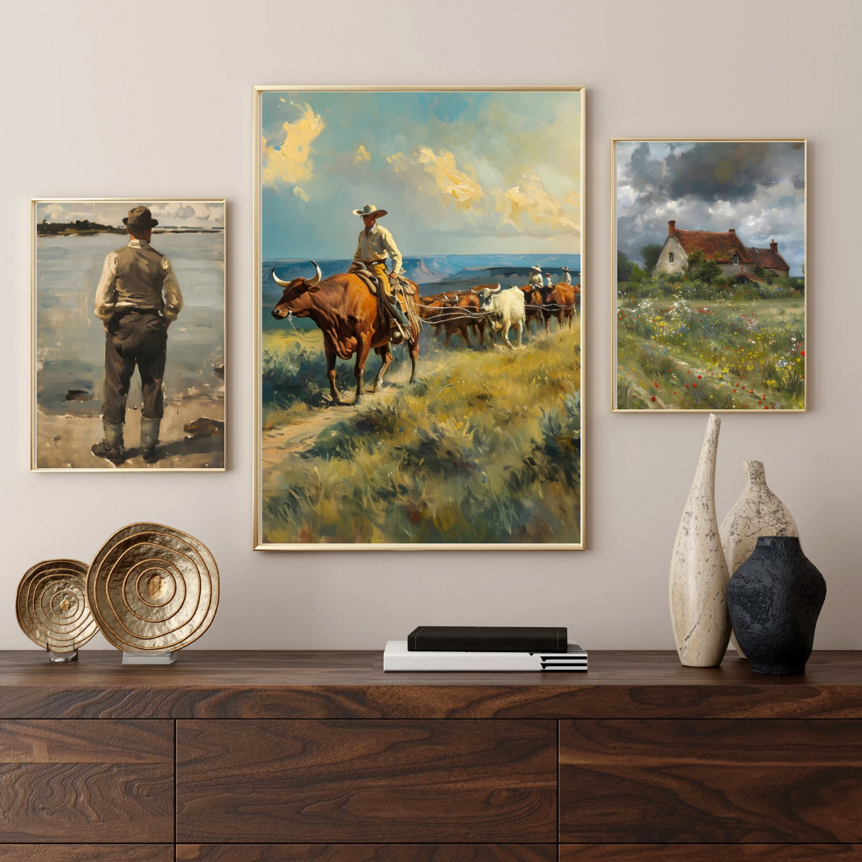 🌄 Vintage Landscape