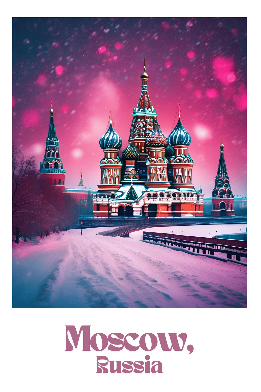 Moscow Moments Size (A3)