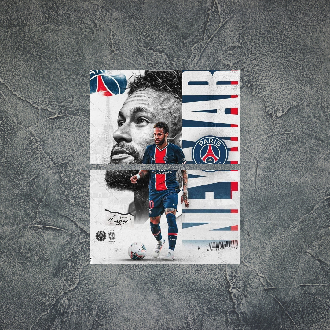 ⚡Neymar Size (14x20 inches)