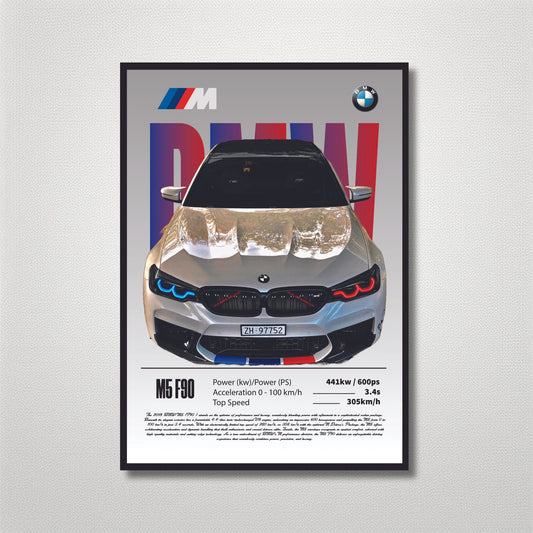BMW F90 white